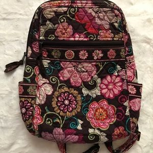 Vera Bradley “Mod Floral Pink” small backpack